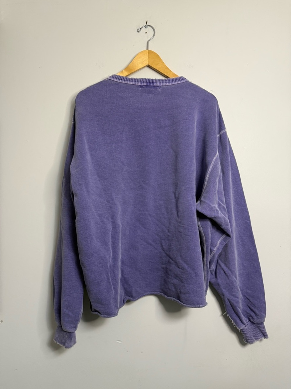 University of Western Purple Crewneck Sweatshirt - Picture 3 of 4